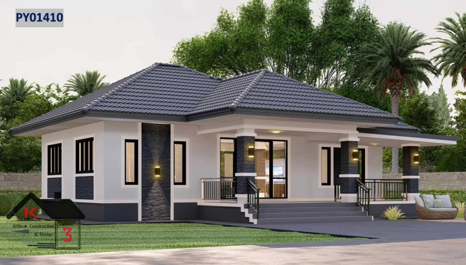 ออกแบบบ้านสไตล์โมเดิร์น